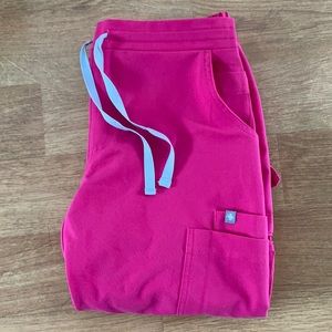 XS yola pants regular length in shocking pink